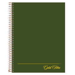 Ampad Gold Fibre Classic Project Planner, 7 1/4in x 9 1/2in, Green, Undated