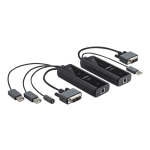 Belkin Fiber KVM Extender - KVM extender - USB - up to 0.6 miles