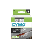 DYMO D1 45803 Black-On-White Tape, 0.75in x 23ft