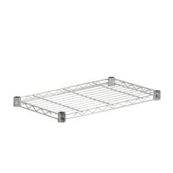 Honey-Can-Do Plated Steel Shelf, Supports 350 Lb, 1inH x 18inW x 48inD, Chrome