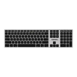 Kanex Multi-Sync Aluminum Mac Keyboard - Keyboard - wireless - Bluetooth 3.0 - German - aluminum