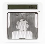 Fresh Products ourfresh Air Freshener Dispensers, 5-5/16inH x 1-5/8inW x 5-5/16inD, White/Gray, Pack Of 12 Dispensers