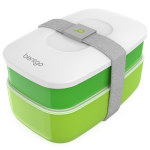 Bentgo Classic All-In-One Lunch Box Container, 3-13/16inH x 4-3/4inW x 7-1/8inD, Green