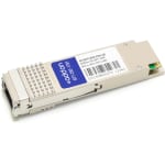 AddOn Dell Force10 GP-QSFP-40GE-ESR4 Compatible TAA Compliant 40GBase-SR4 QSFP+ Transceiver (MMF, 850nm, 300m, MPO, DOM) - 100% compatible and guaranteed to work