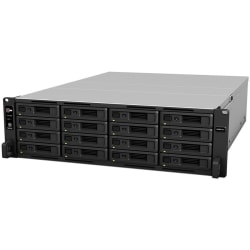 Synology RackStation RS4021XS+ SAN/NAS Storage System - Intel Xeon D-1541 -  2.10 GHz - 16 x HDD Supported - 0 x HDD Installed - 16 x SSD Supported - 0 x SSD Installed - 16 GB RAM - Serial ATA Controller