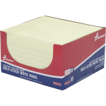 SKILCRAFT 100% Recycled Self-Stick Note Pads, 3in x 5in, Yellow, 100 Sheets Per Pad, Pack Of 12 Pads (AbilityOne 7530-01-346-4849)