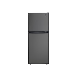 Danby DCR047A1BBSL - Refrigerator/freezer - top-freezer - width: 19 in - depth: 21.1 in - height: 48.1 in - 4.7 cu. ft - black/stainless steel look