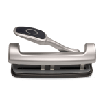 OIC EZ Lever 2-Hole/3-Hole Punch, 9/32in Holes