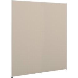 Special-T 59in Tabletop Acrylite Modesty Panel - 59in Length x 10in Height - Acrylic - Frosted White