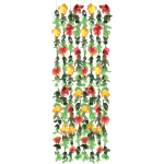 Amscan Luau Fabric Hanging Decoration, 60in x 20in, Multicolor