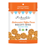 Mikaelas Simply Divine Biscotti Cookies, Butterscotch Toffee Pecan, Box Of 96 Cookies