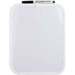 Sparco Mini Melamine Dry-Erase Whiteboard, 11in x 8 1/2in, White Finish Frame