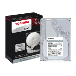 Toshiba X300 Performance - Hard drive - 10 TB - internal - 3.5in - SATA 6Gb/s - 7200 rpm - buffer: 256 MB