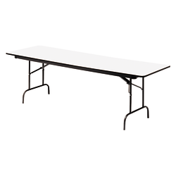 Iceberg Premium Folding Table, Rectangular, 60inW x 30inD, Gray/Charcoal