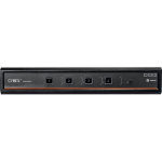 Vertiv Cybex SC900 Secure KVM | Dual Head | 4 Port Universal DisplayPort | USB-C | NIAP version 4.0 Certified - Secure Desktop KVM Switches | Secure KVM Switch | Dual Head | NIAP Certified | Secure Keyboard