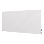 Ghent Reversible Magnetic Dry-Erase Whiteboard, 48in x 96in, Aluminum Frame With Silver Finish