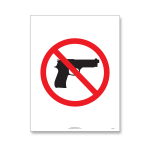 ComplyRight State Weapons Law Poster, English, Kansas, 8-1/2in x 11in