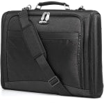 Mobile Edge Express Carrying Case (Briefcase) for 17in Notebook, Chromebook - Black - 1680D Ballistic Nylon Body - Shoulder Strap, Handle - 12.3in Height x 17.3in Width x 3in Depth