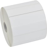 Zebra Z-Perform 2000D Thermal Label - 4in Width x 1in Length - Permanent Adhesive - Direct Thermal - White - Paper, Acrylic - 2340 / Roll - 6 Roll - Perforated