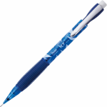 Pentel Icy Mechanical Pencil, 0.5mm, #2 Lead, Blue/Transparent Barrel, Pack Of 12