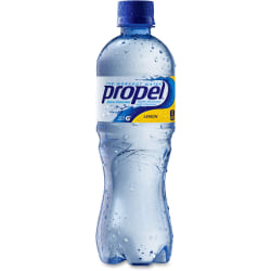 Propel Electrolyte Water Beverage with Lemon Flavor, 16.9 Oz, Case Of 24 Bottles