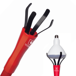 Holmes Light Bulb Changer With Telescoping Pole, 11ft, Red