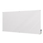 Ghent Harmony Magnetic Glass Unframed Dry-Erase Whiteboard with Radius Corners, 48in x 72in, White