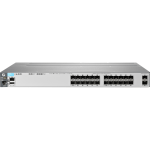 HPE 3800-24SFP-2SFP+ Switch - Manageable - Gigabit Ethernet, 10 Gigabit Ethernet - 1000Base-X, 10GBase-X - Refurbished - 3 Layer Supported - Modular - 24 SFP Slots - Optical Fiber - 1U High - Rack-mountable, Desktop