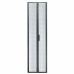 APC NetShelter VX/VS Split Rear Doors - Black - 1.5in Height - 12in Width - 75.5in Depth