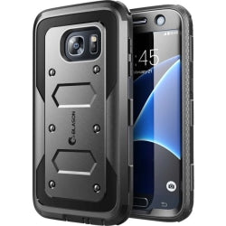 i-Blason Galaxy S7 Armorbox Dual Layer Full Body Protective Case - For Smartphone - Black - Damage Resistant, Shock Absorbing, Drop Resistant, Scratch Resistant - Thermoplastic Polyurethane (TPU), Polycarbonate