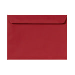 LUX Booklet 9in x 12in Envelopes, Gummed Seal, Ruby Red, Pack Of 1,000