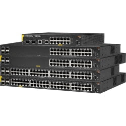 Aruba 6100 24G 4SFP+ Switch - 24 Ports - 3 Layer Supported - Modular - 33 W Power Consumption - Twisted Pair, Optical Fiber - 1U High - Rack-mountable, Wall Mountable - Lifetime Limited Warranty