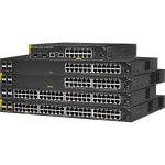 HPE 6100 24G 4SFP+ Switch - 24 Ports - 3 Layer Supported - Modular - 33 W Power Consumption - Twisted Pair, Optical Fiber - 1U High - Rack-mountable, Wall Mountable - Lifetime Limited Warranty