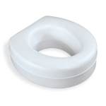 Medline Elevated Toilet Seats, White, Case Of 3