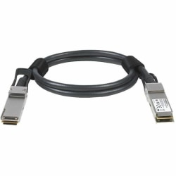 Netgear QSFP28 Network Cable - 3.28 ft QSFP28 Network Cable for Network Device, Switch - First End: 1 x QSFP28 Network - Second End: 1 x QSFP28 Network - 100 Gbit/s