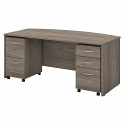 Bush Business Furniture Somerset 60inW Office Computer Desk, Storm Gray, Standard Delivery