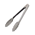 American Metalcraft 16in Utility Tongs, Silver