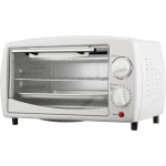 Brentwood 4-Slice Toaster Oven And Broiler, 9-1/2inH x 15-1/2inW x 9inD, White