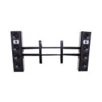 Chief Left/Right Speaker Adapter - For Displays 46-65in - Under Flat Panel Display Mount - Black - Mounting kit - for speaker(s) - black - screen size: 46in-65in - for Chief MF1, MFCUB, MFCUB700; MFC Series MFCUS700; Universal Flat Panel Floor Stand MF1U