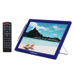 Trexonic Portable Rechargeable 14in LED TV With HDMI And Built-In Digital Tuner, Blue, 995115779M