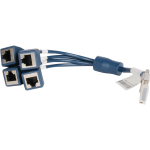 HPE Network Cable - 11.81in Network Cable for Network Device - First End: 4 x RJ-45 Network - Male