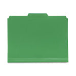 Smead Inn Dura File Folders, Letter Size, 1/3 Cut, Green, Box Of 24