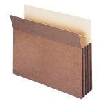 Smead Expanding File Pocket. Legal Size, 3 1/2in Expansion, 30% Recycled, Redrope, Box Of 25