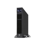 V7 UPS1RM2U3000-1N - UPS (rack-mountable) - 2700 Watt - 3000 VA - 9 Ah - RS-232, USB - output connectors: 8 - 2U - United States