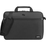 Solo New York Node Slim Brief With 15.6in Laptop Pocket, Black