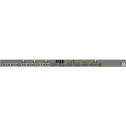 Geist Switched Outlet Level Monitoring EC MNU3EHB1-36PNB8-5CS15A0A10-S-A - Power distribution unit (rack-mountable) - AC 200-240 V - 17.2 kW - 3-phase delta - Ethernet 10/100