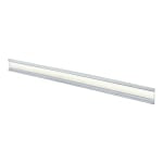 Azar Displays Acrylic Horizontal Adhesive-Back Nameplates, 1inH x 11inW x 3/8inD, Clear, Pack Of 10 Nameplates