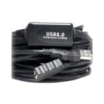 UNC Group - USB extension cable - USB (M) to USB (F) - USB 2.0 - 30 ft - active