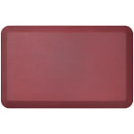 GelPro NewLife Designer Comfort Leather Grain Anti-Fatigue Floor Mat, 20in x 32in, Cranberry