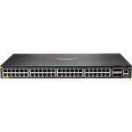 HPE 6200F 48G Class4 PoE 4SFP+ 370W Switch - 48 Ports - Manageable - 3 Layer Supported - Modular - 76 W Power Consumption - 370 W PoE Budget - Twisted Pair, Optical Fiber - PoE Ports - Rack-mountable - Lifetime Limited Warranty